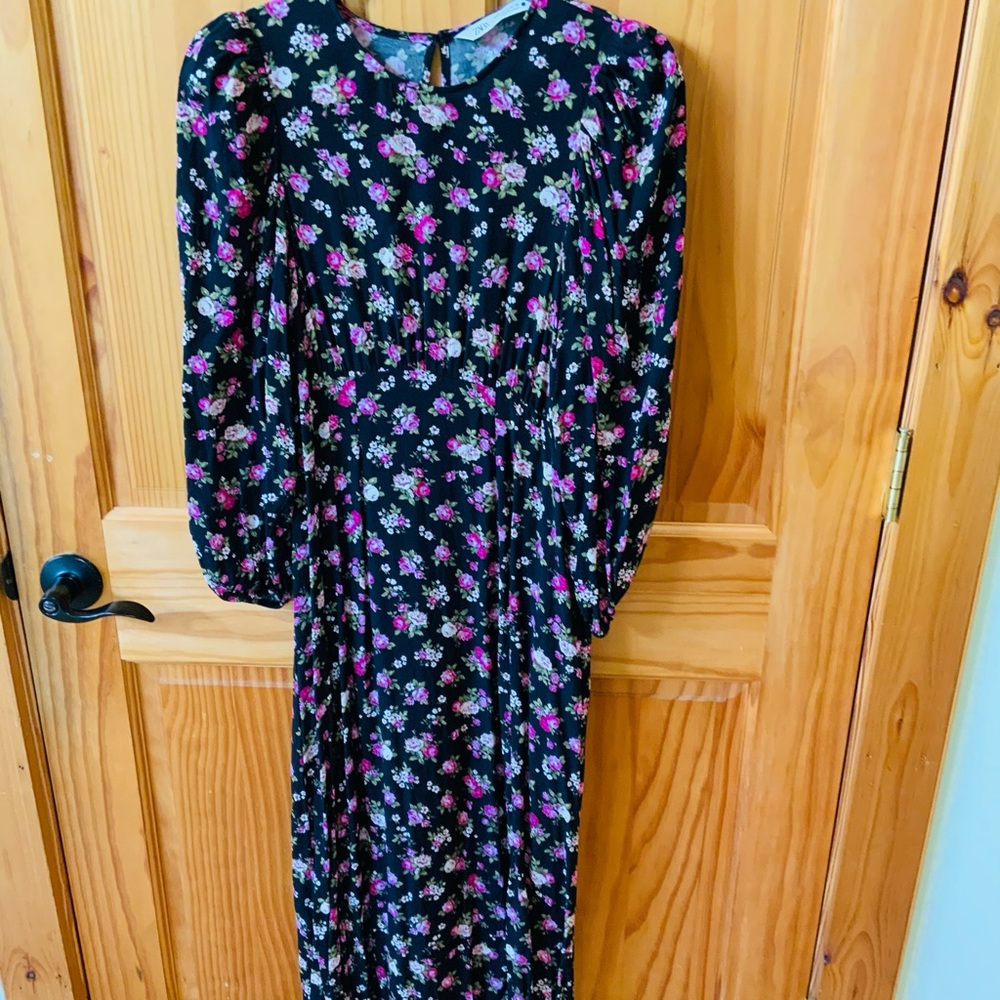 Zara floral maxi dress...new but no tags...